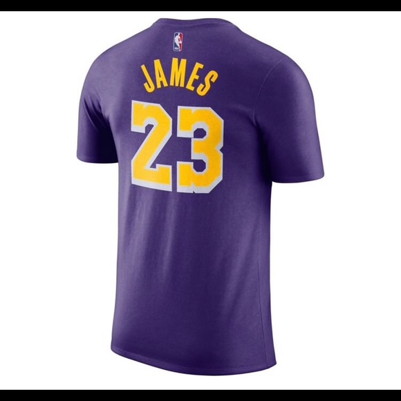 Lebron James Nike Lakers t-shirt. Large - Picture 3 of 5